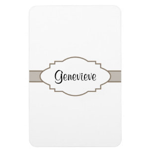 Ímã Personalize-o! Placa de identificação