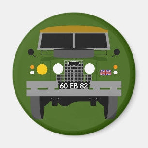 IMÃ PERSONALIZE O VETERANO LAND ROVER DO EXÉRCITO