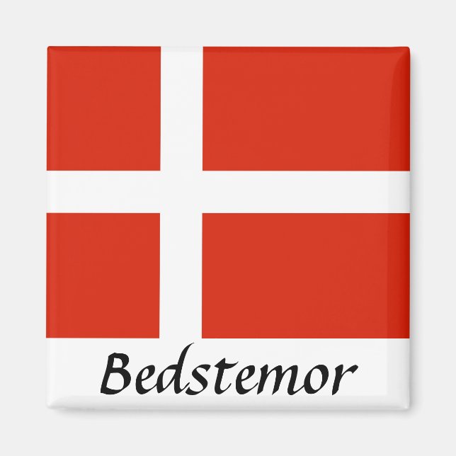 Imã Personalize seu Dannebrog! (Frente)