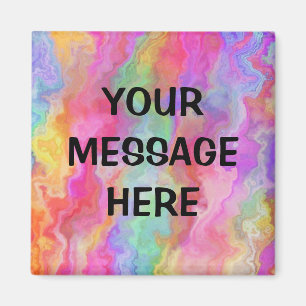 Imã Personalize seu próprio Arco-Íris