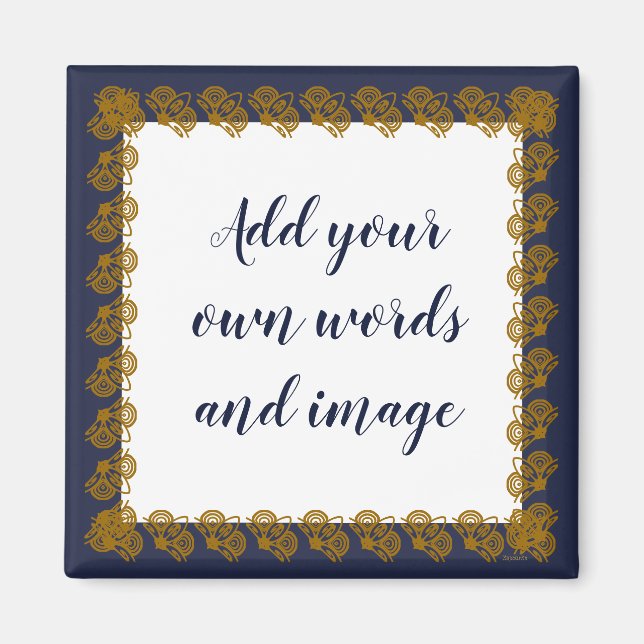 Imã Personalize seu próprio ímã (Frente)