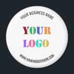 Imã Personalize seu texto de logotipo Promocional come<br><div class="desc">Fontes e cores personalizadas - Magnet com seu nome de logotipo Promocional do site Web Promoção personalizada do escritório Empresa Empresa Empresa Empresa Empresa Empresa ou Cores personalizáveis pessoais e texto moderno Presente - Adicione seu logotipo - Imagem - Foto / Nome - Empresa / Site ou E-mail ou Telefone...</div>