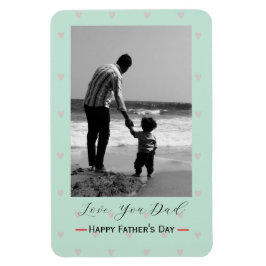 Ímã Personalized Father’s Day Photo Fridge Magnet