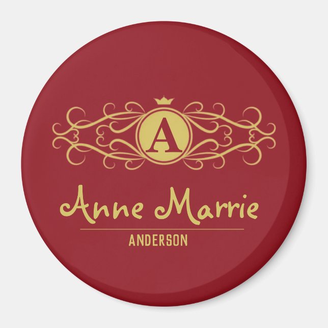 Imã Personalized Rose Dial Women’s Elegant Custom Time (Frente)