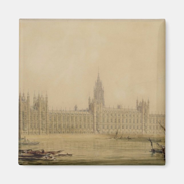 Imã Perspectiva das novas Casas do Parlamento, (Frente)