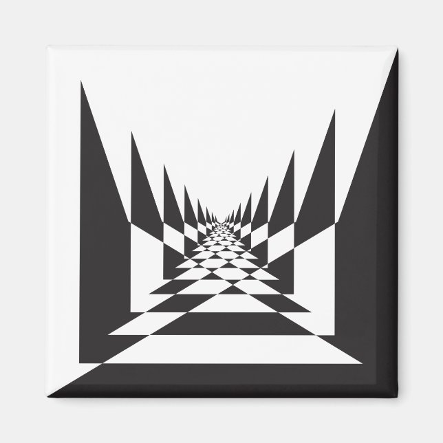 Imã perspectiva de abstrato (Frente)