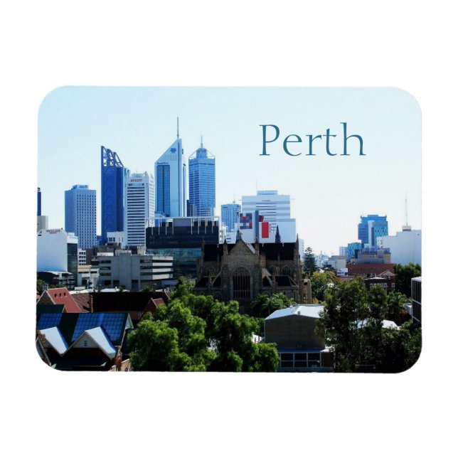 Ímã Perth, Austrália Ocidental, Skyline (Horizontal)