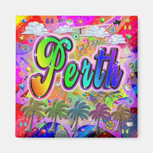 Imã Perth Vista Express Magnet