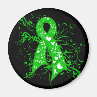 Imã Perturbação Bipolar Corações Florais Friso