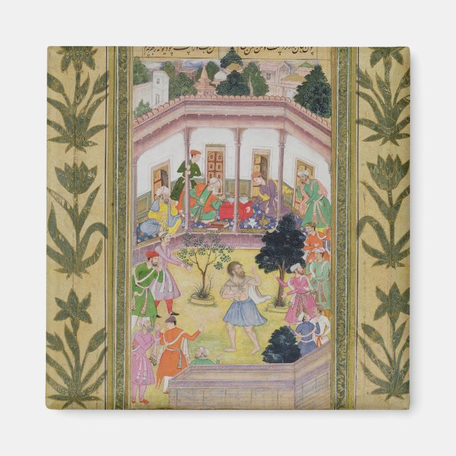 Imã Perturbação de um louco num encontro social, (Frente)