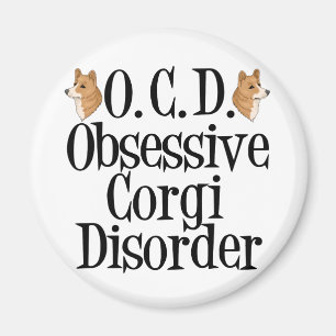 Imã Perturbação Obsessiva Corgi