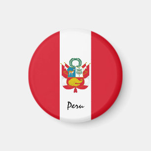 Imã Peru, bandeira e fãs desportivos e feriados na Am