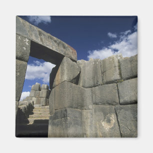 Imã Peru, Cuzco, fortaleza de Sacsayhuaman, bom exempl