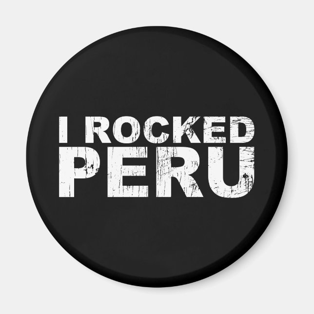 Imã Peru Magnet (Frente)