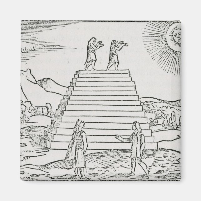 Imã Peruanos Adorando o Sol" (Frente)