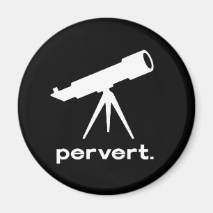 Imã Pervertido com Telescópio Paródia Divertida Humor