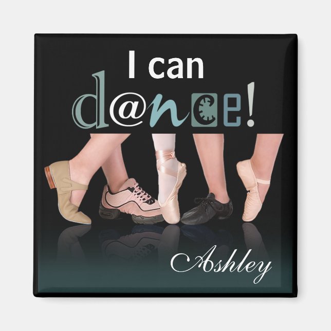 Imã "Pés Dançantes" - Coreógrafo, Dançarino, Instrutor (Frente)