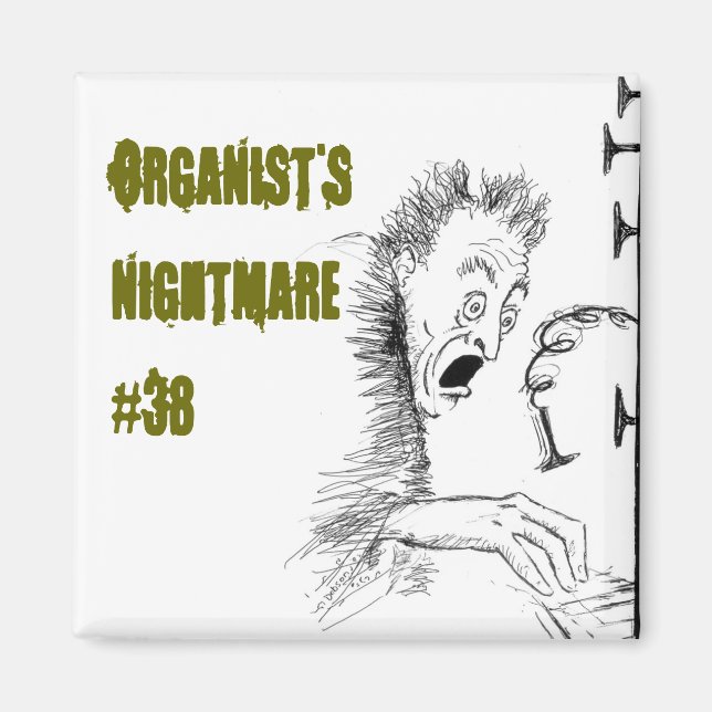 Imã Pesadelo do Organista 38 (Frente)