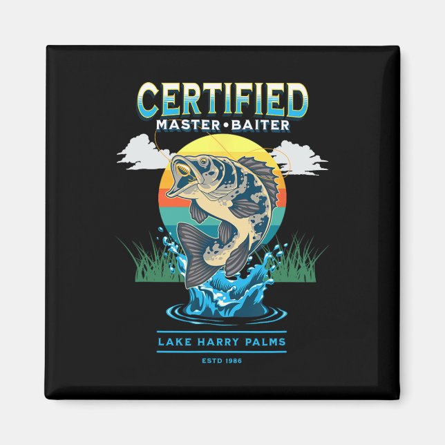Imã Pesca Com Funny Master Baiter Certificada (Frente)