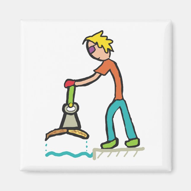 Imã Pesca Com Ímã (Frente)