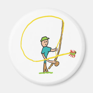 Imã Pesca com mosca