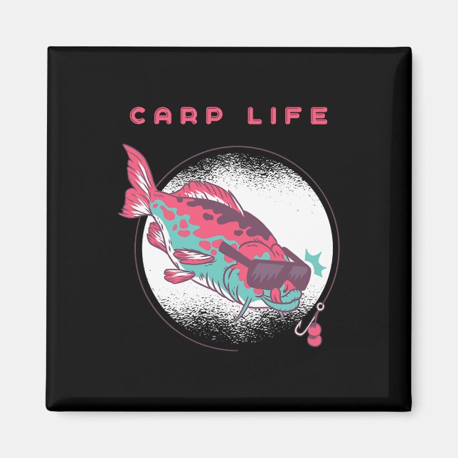 Imã Pesca De Carpas (Frente)