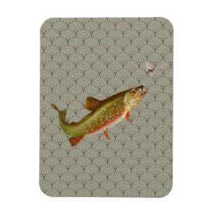 Ímã Pesca de truta-arco-íris