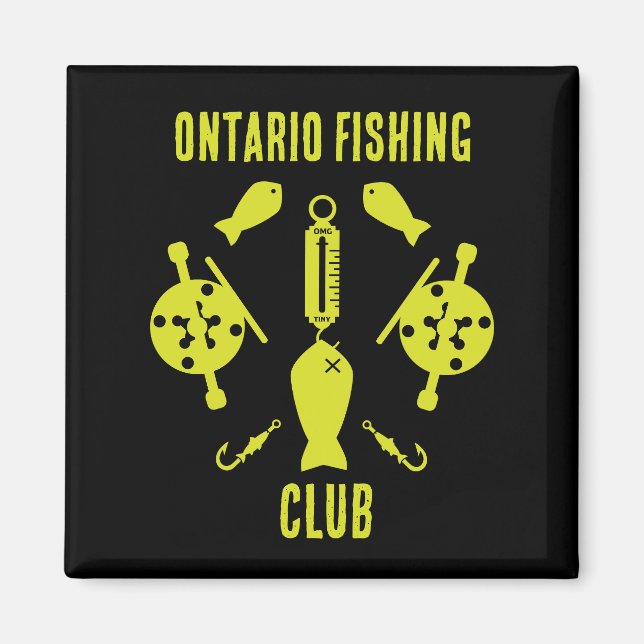 Imã Pesca do salmão canadiano (Frente)