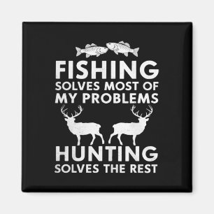 Imã Pesca E Caça Oferta Dia de os pais De Humor Caçado