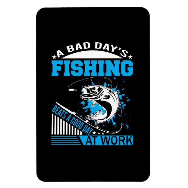 Ímã Pesca Presente Um Bom Dia (Vertical)
