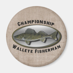 Imã Pescador dos Walleye do campeonato