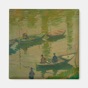 Imã Pescadores do Sena em Poissy - Claude Monet -