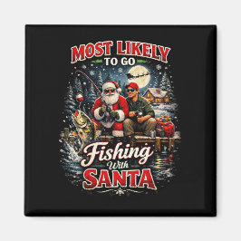 Imã Pescando com Papai Noel