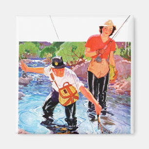 Imã Pescando um peixe por R.J. Cavaliere