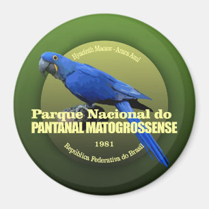 Imã PESO de Pantanal Matogrossense NP (Macaw)