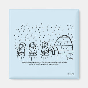 Imã Peso do papelão