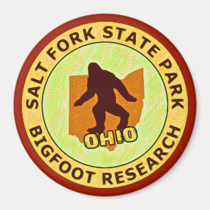 Imã Pesquisa de Bigfoot do parque estadual da