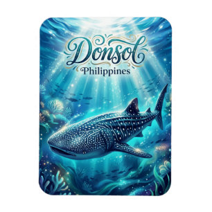 Ímã Pesquisa de Tubarão Baleia de Donsol Filipinas