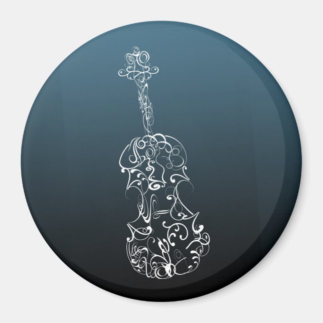Imã Pesquisa de Violino (Frente)