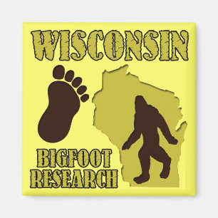 Imã Pesquisa de Wisconsin Bigfoot