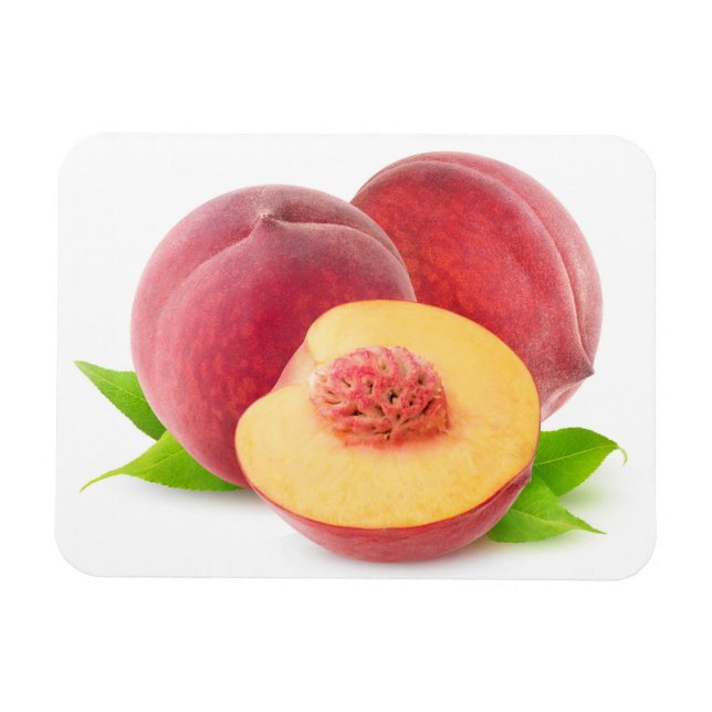 Ímã Pêssegos cortados (Horizontal)