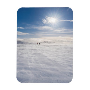 Ímã Pessoas caminhando sobre a neve, Islândia