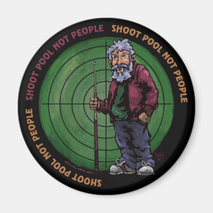 Imã Pessoas da piscina do tiro não