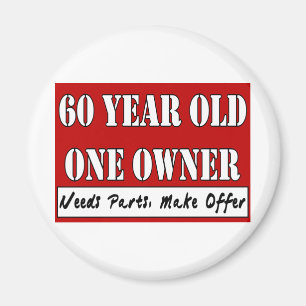 Imã Pessoas de 60 anos, um proprietário - as peças d