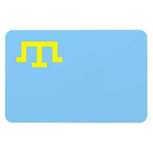 Ímã Pessoas Tatar crimeanas da bandeira étnica