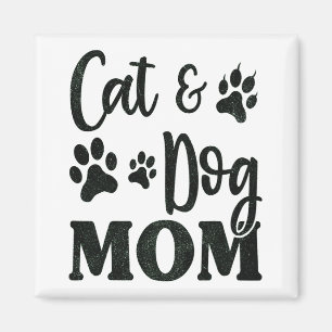 Imã Pet Cat Dog Mãe Dia de as mães Para Mulheres