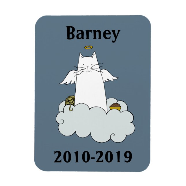 Ímã Pet cat memorial magnet (Vertical)