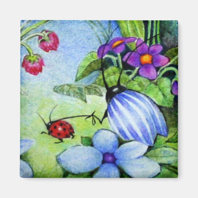Imã Pet Ladybug Magnet (Frente)