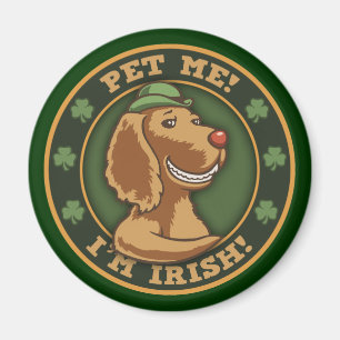 Imã Pet me! Eu sou irlandês
