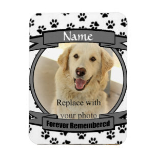 Ímã Pet Memorial - Nunca Lembrado